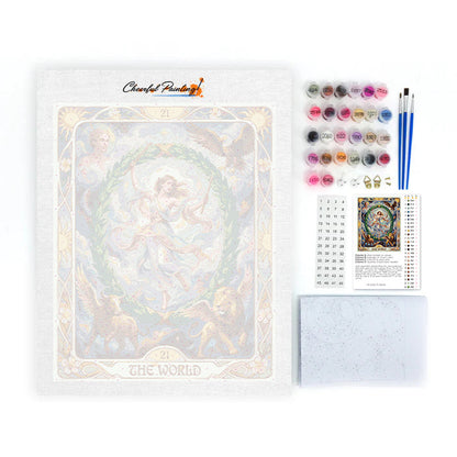 Świat - Malowanie po numerach