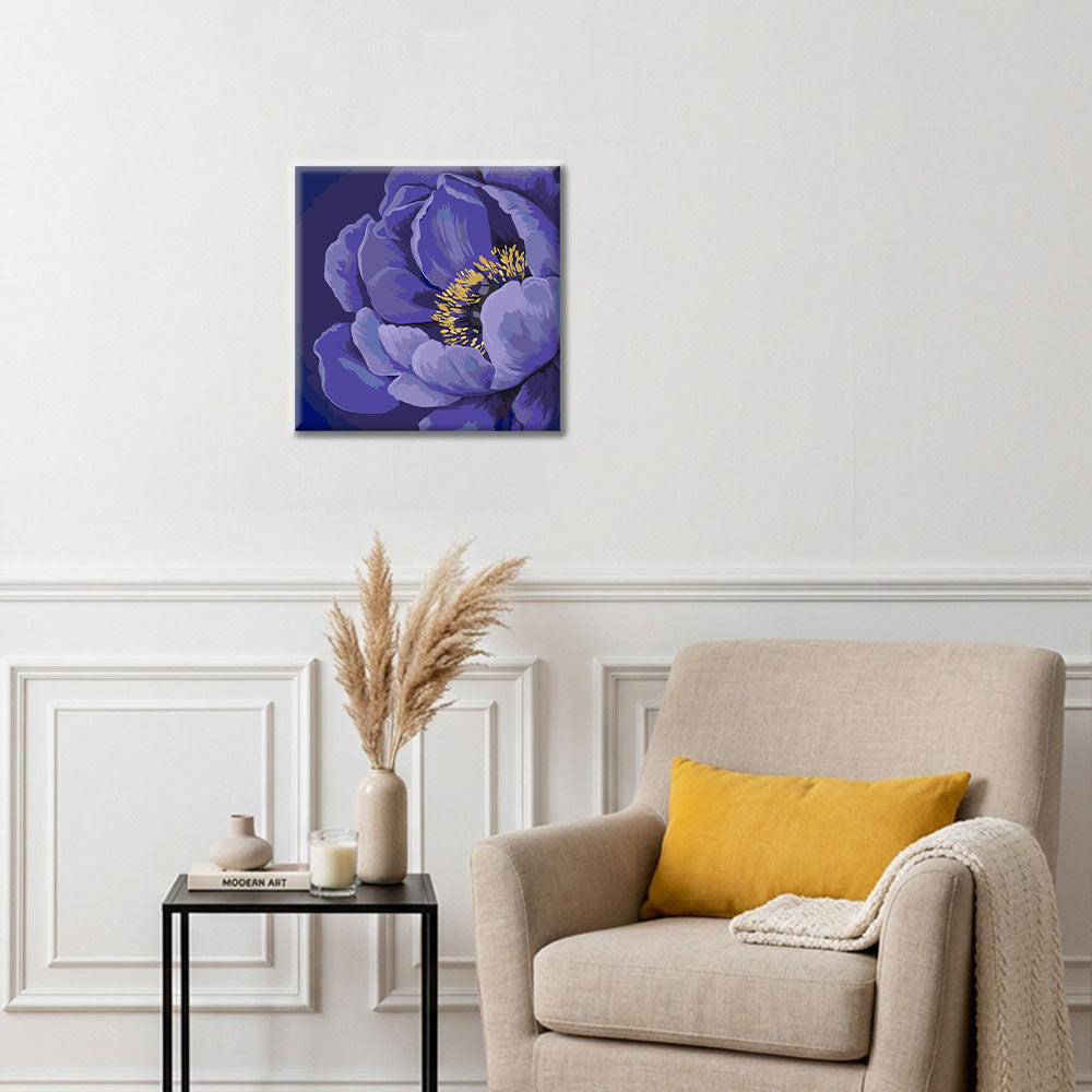 Midnight Bloom - Mini malowanie po numerach