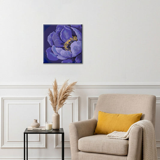 Midnight Bloom - Mini malowanie po numerach