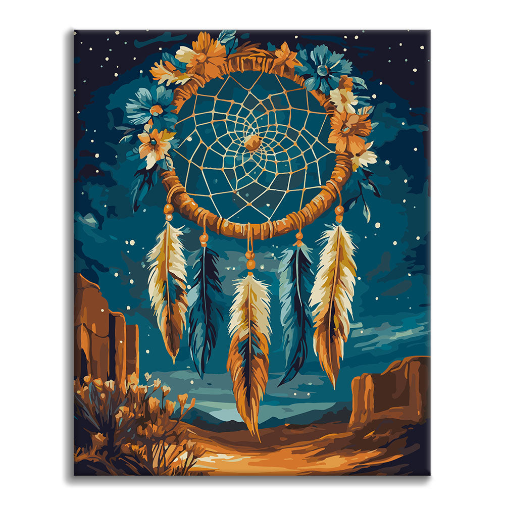 Łapacz snów – malowanie po numerach - Cheerful Painting