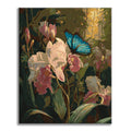 Orchidee i motyle – malowanie po numerach - Cheerful Painting