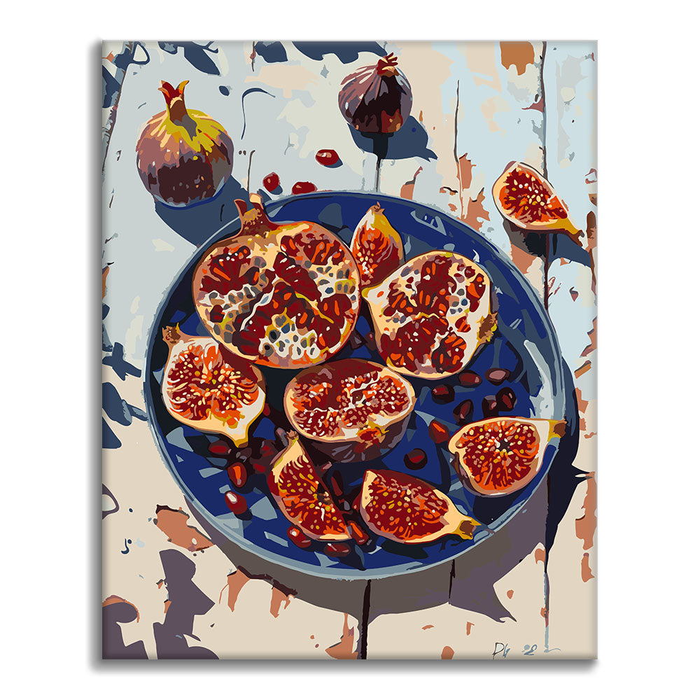Granat – Malowanie po numerach - Cheerful Painting