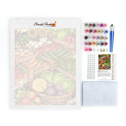 Słoneczny Targ Uliczny III – Malowanie po numerach