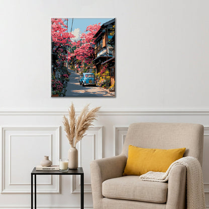Blossom Street Car – Malowanie po numerach