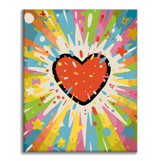 Cosmic Love Blast – Malowanie po numerach