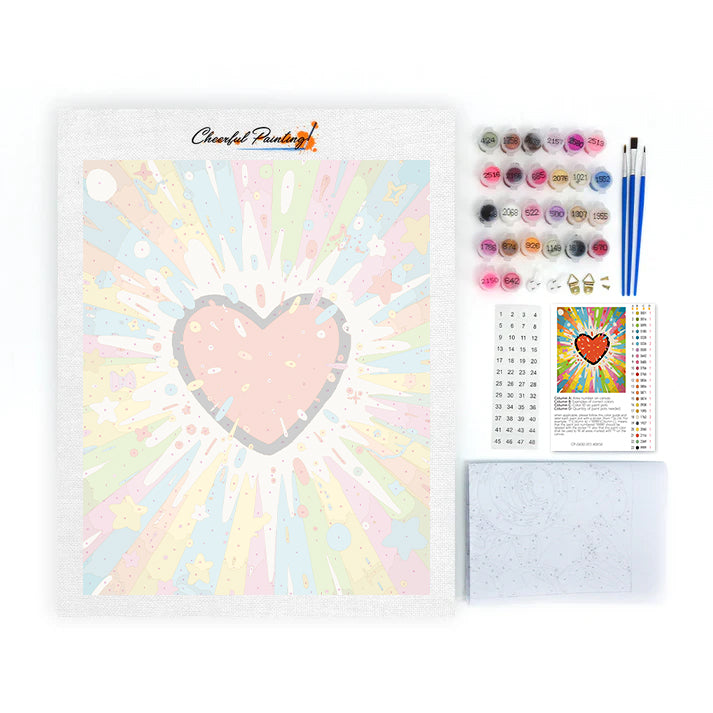 Cosmic Love Blast – Malowanie po numerach