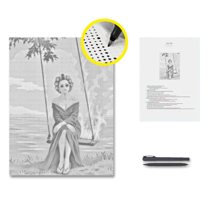 Elegancja żaru – Malowanie kropkami
