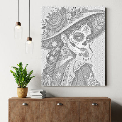 Wieczna Catrina – Malowanie kropkami