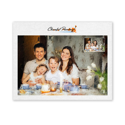 Maluj własne zdjęcie - Malowanie po numerach