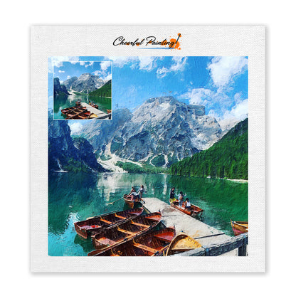 Maluj własne zdjęcie - Malowanie po numerach