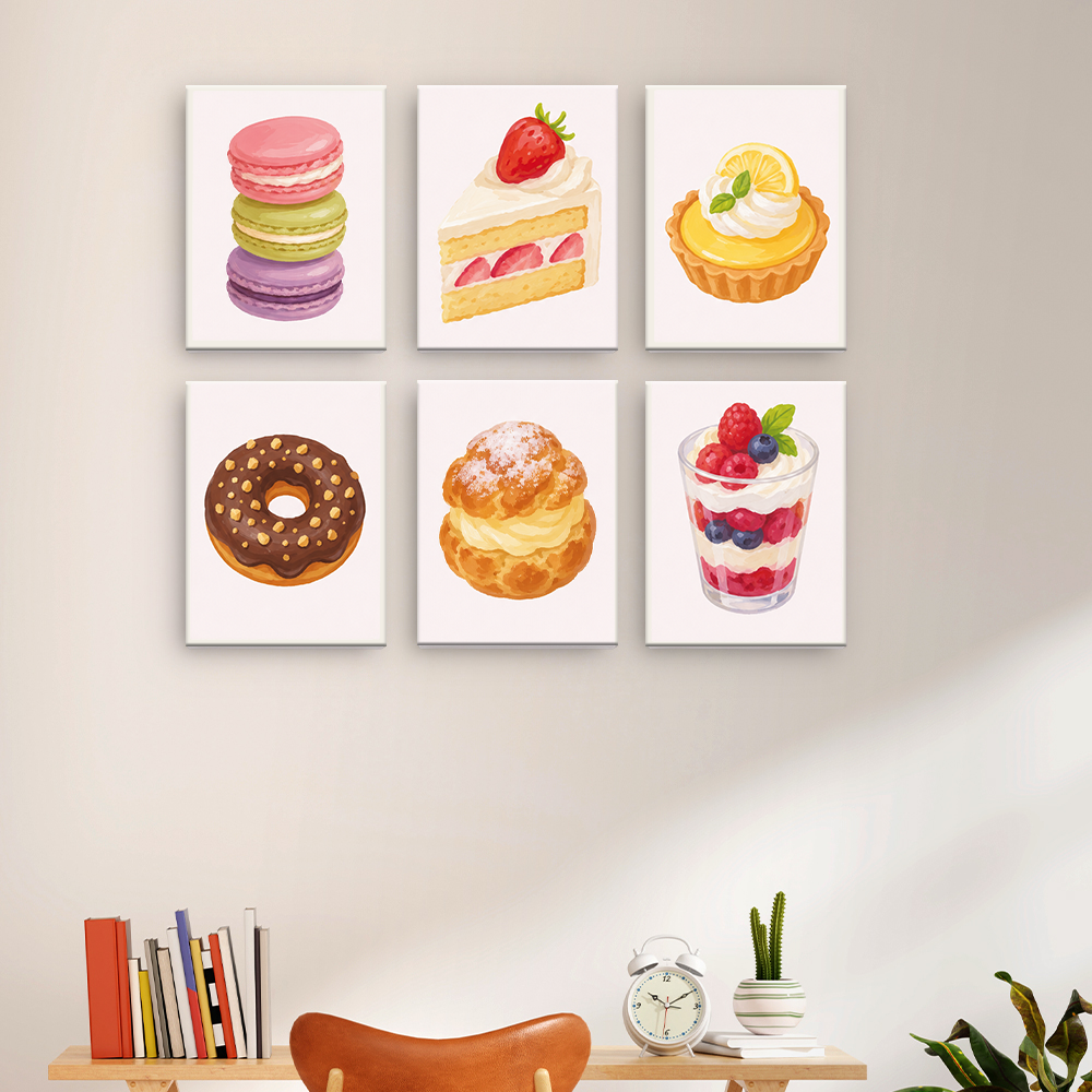 Pastelowe deserowe rozkosze