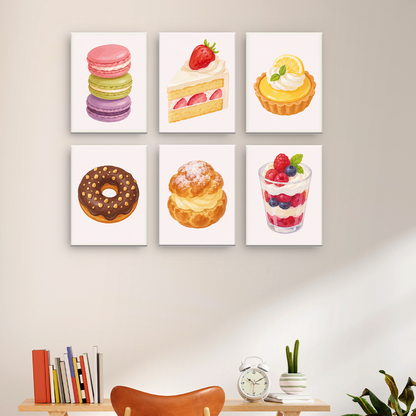 Pastelowe deserowe rozkosze