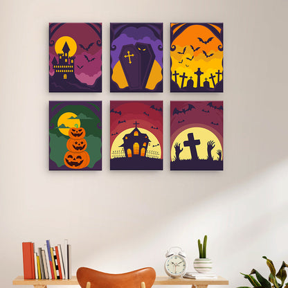 Gotyckie sceny Halloween