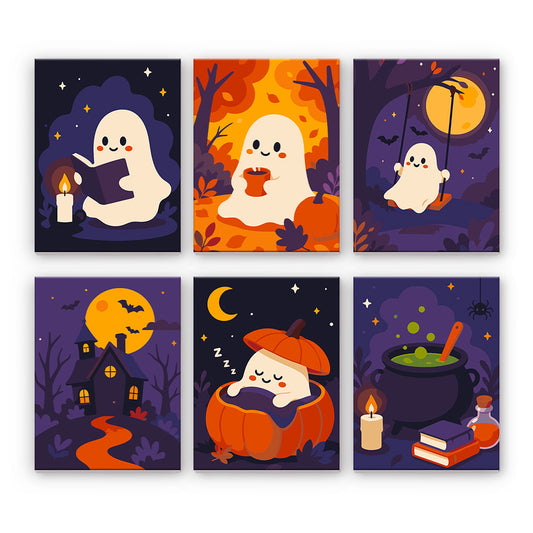 Przytulne duchy Halloween