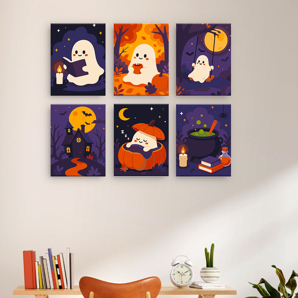 Przytulne duchy Halloween