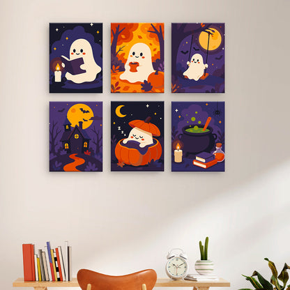 Przytulne duchy Halloween