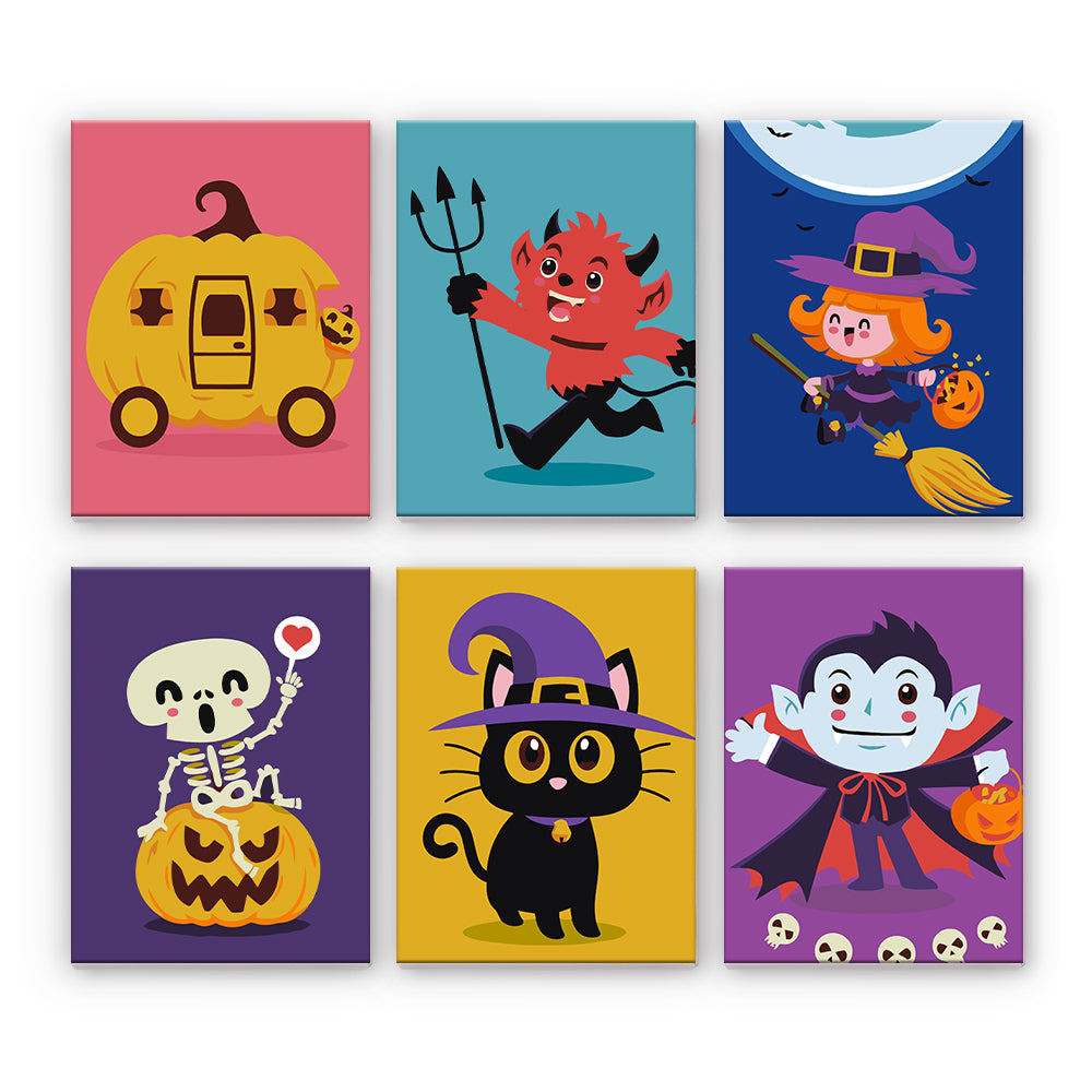 Przyjazne Postacie Halloween