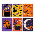 Sceny z potworami na Halloween