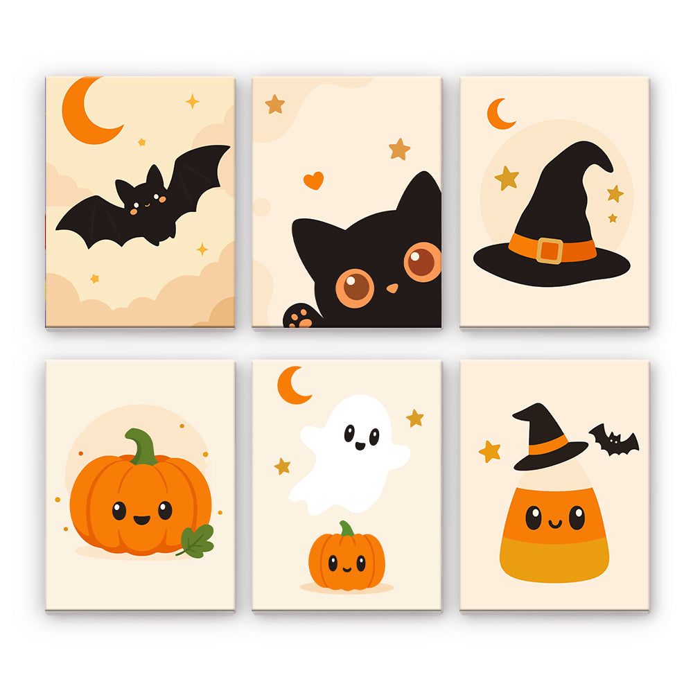Minimalne ikony Halloween