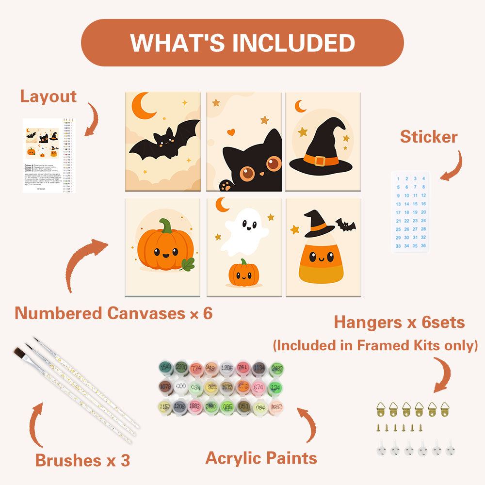 Minimalne ikony Halloween