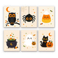 Śliczne Ikony Halloween