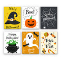 Plakaty typograficzne na Halloween