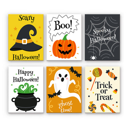 Plakaty typograficzne na Halloween
