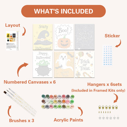 Plakaty typograficzne na Halloween