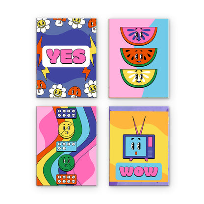 Grafika w stylu retro