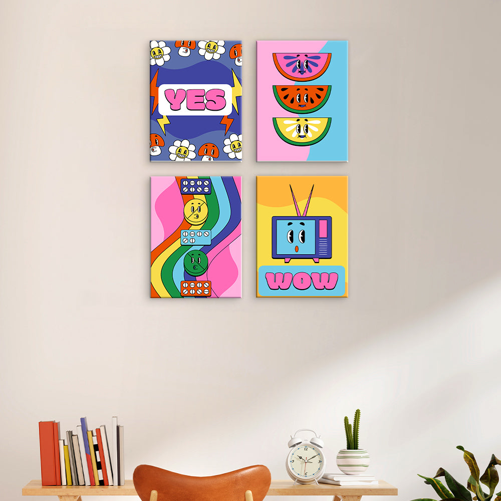 Grafika w stylu retro