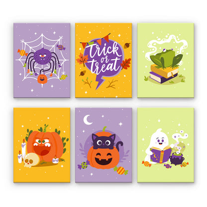 Pastelowe Postacie Halloween