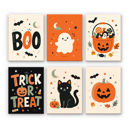 Minimalna grafika Halloween