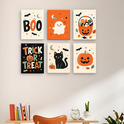 Minimalna grafika Halloween