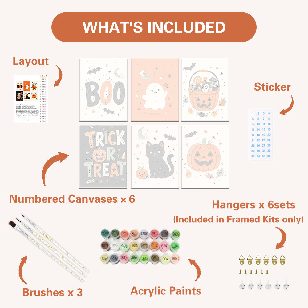Minimalna grafika Halloween