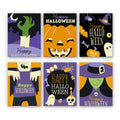 Kolekcja plakatów na Halloween